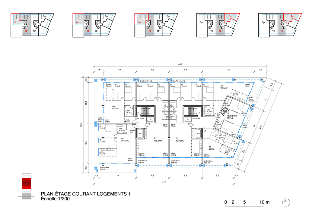 Immeuble de grande hauteur Gèneve, Lacaton & Vassal Beta Architecture