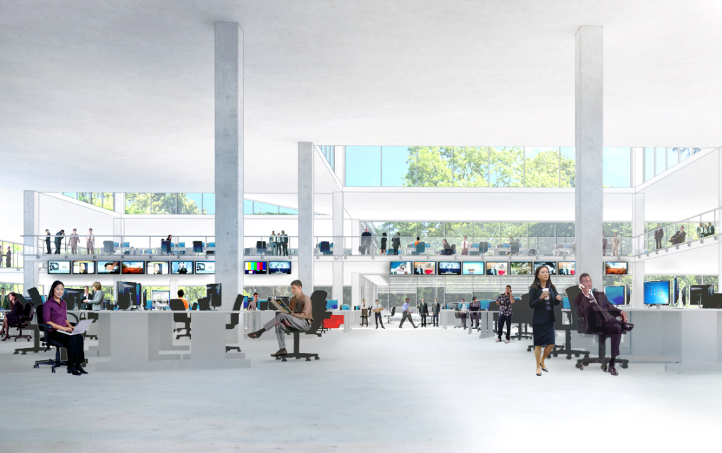 Radio Télévision Belge de la Communauté Française, Lacaton & Vassal « Beta Architecture Radio Télévision Belge de la Communauté Française, Lacaton & Vassal « Beta Architecture