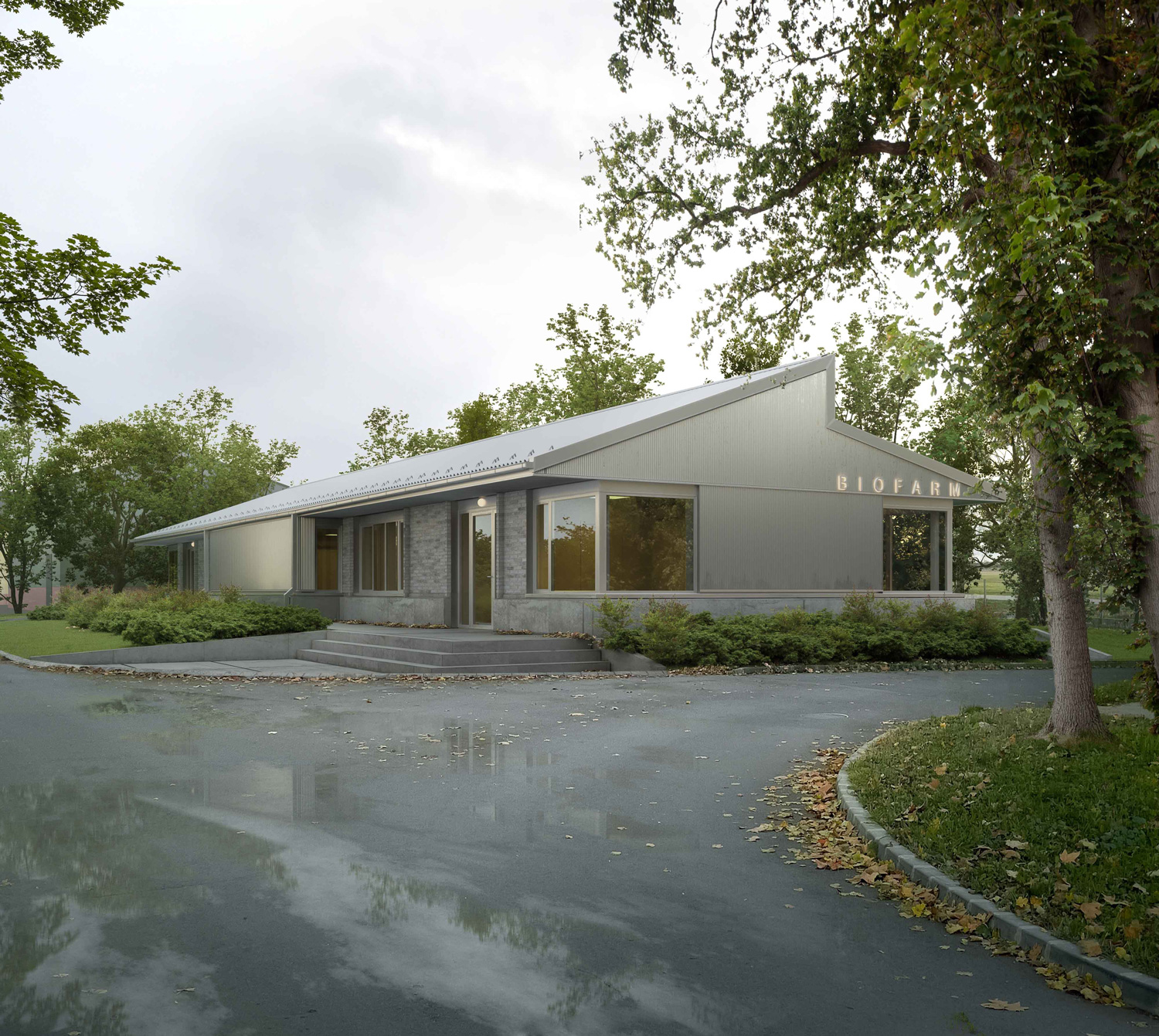 Agricultural Service Building, Gabor Kovacs + Akos Balog – Beta Architecture